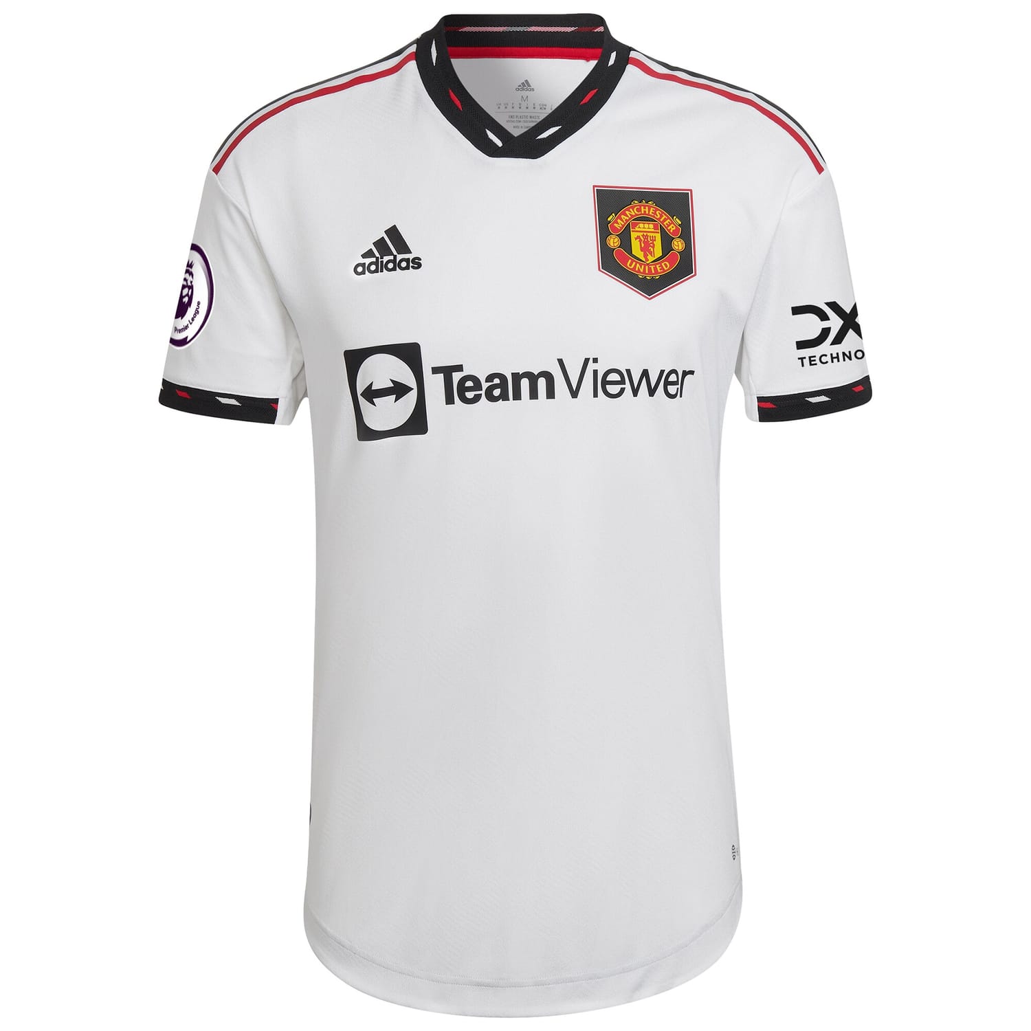 Premier League Manchester United Away Authentic Jersey Shirt White 2022-23 player Carlos Casemiro printing for Men