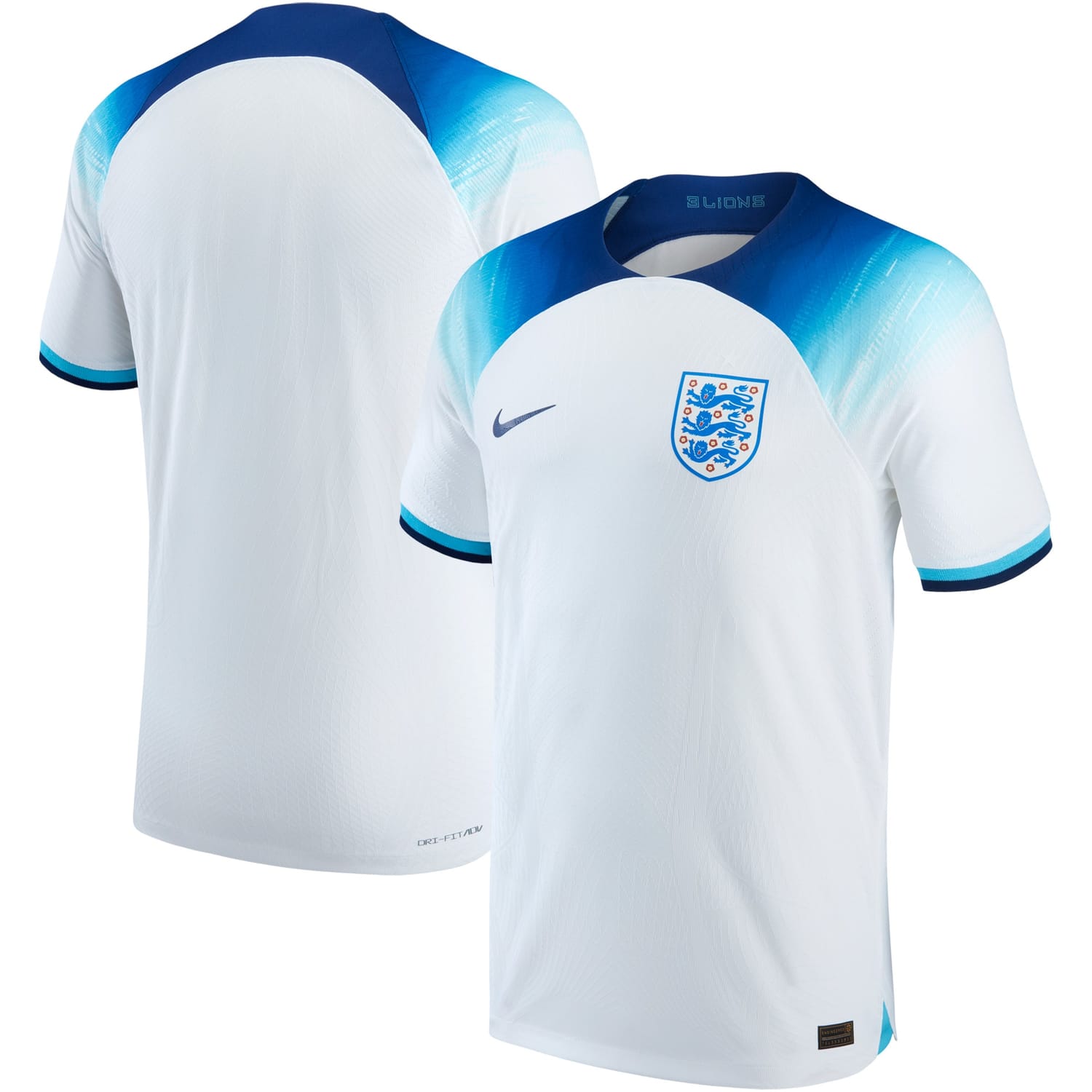 England National Team Home Jersey Shirt White 2022-23 for Men
