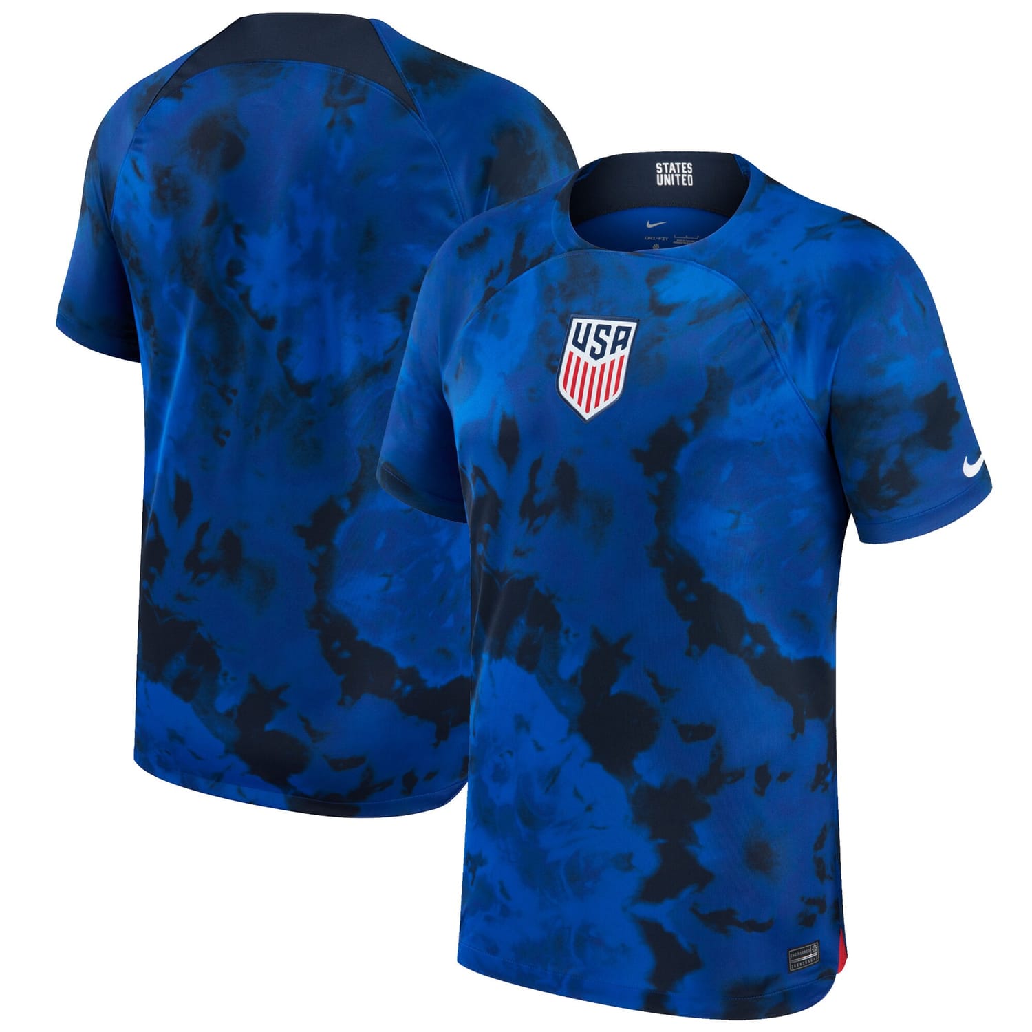 USMNT Away Jersey Shirt Blue 2022-23 for Men