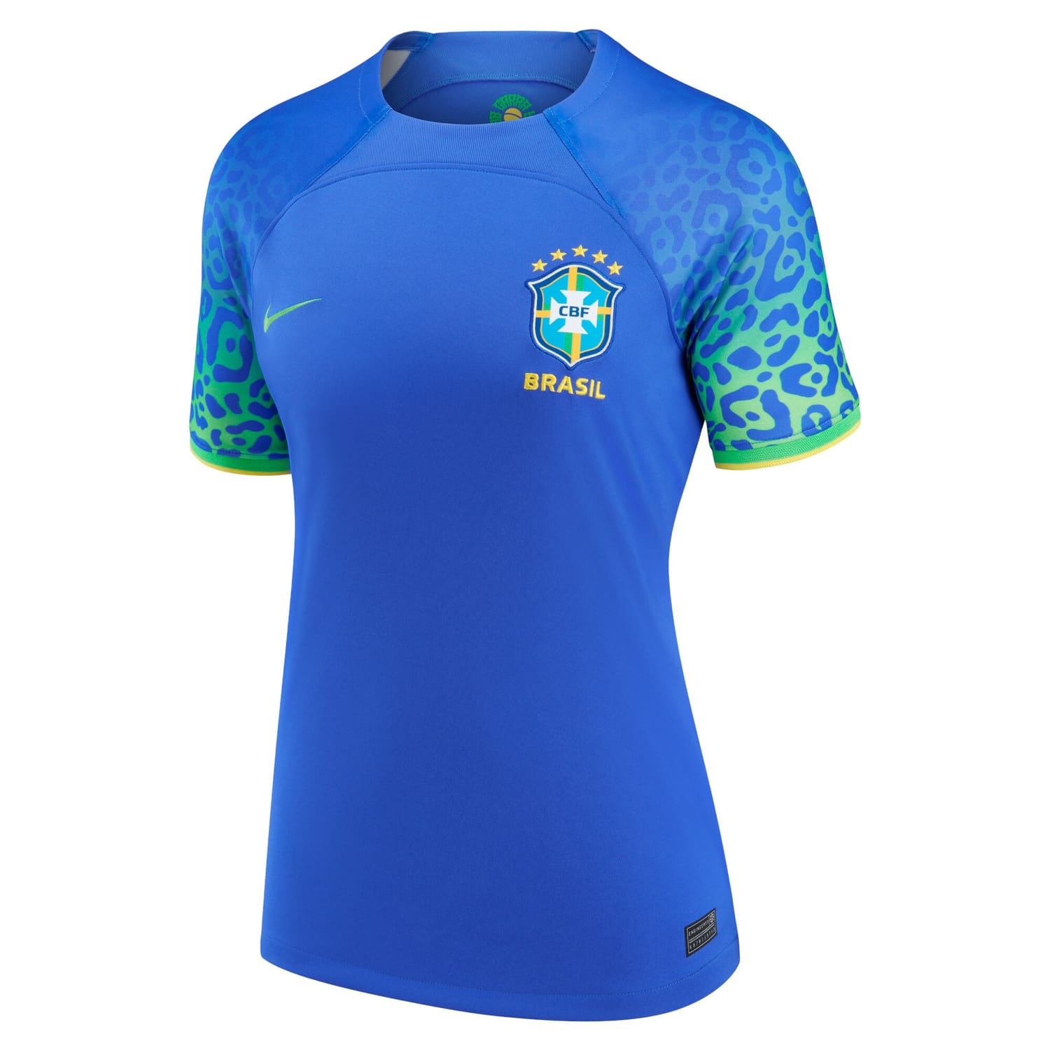 Brazil National Team Away Jersey Shirt Blue 2022-23 for Women