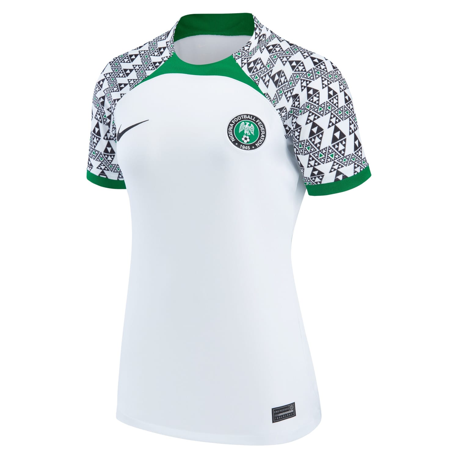 Nigeria National Team Away Jersey Shirt White 2022-23 for Women