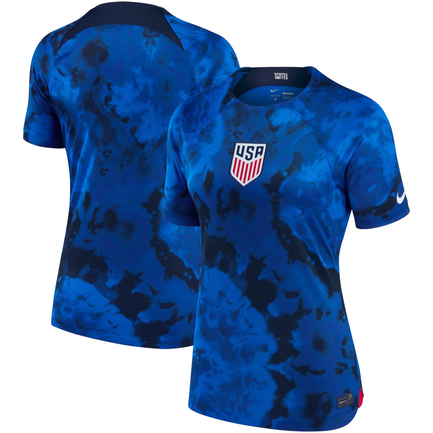 USMNT Away Jersey Shirt Blue 2022-23 for Women