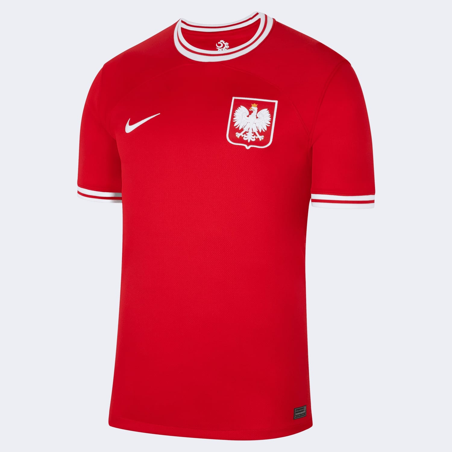 Poland National Team Away Jersey Shirt Red 2022-23 for Men