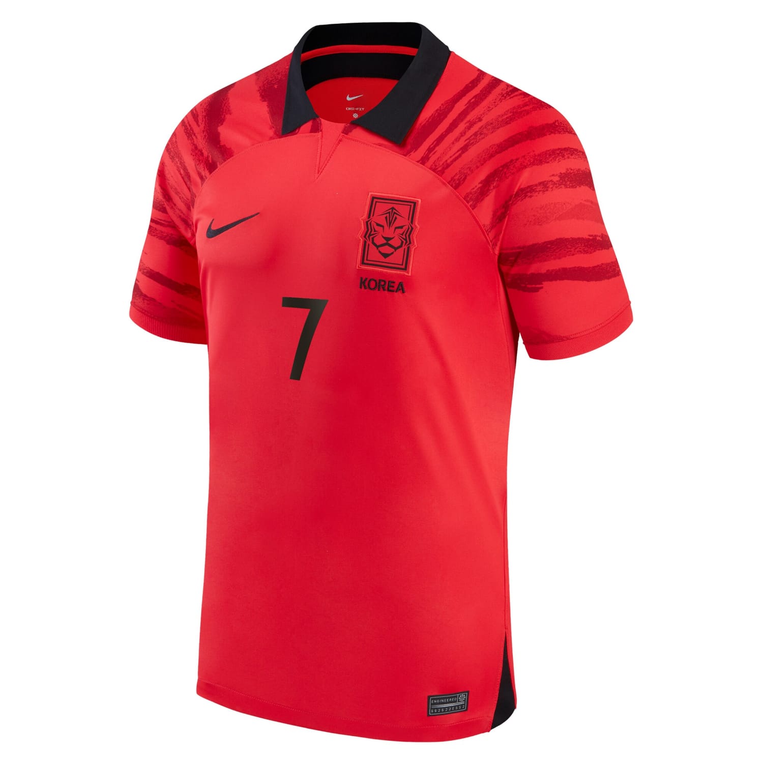 South Korea National Team Home Jersey Shirt Red 2022-23 player Son Heung-min printing for Men