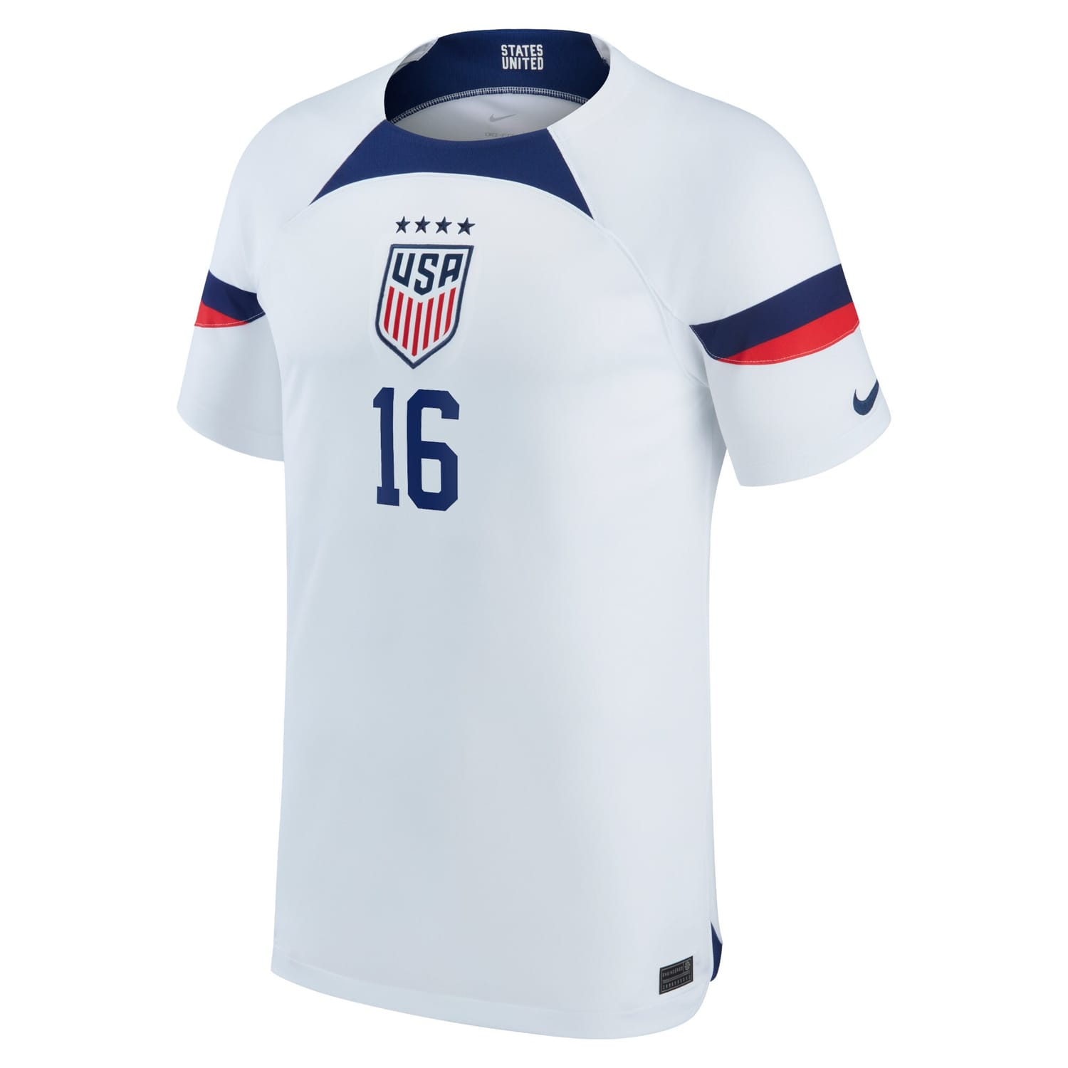 USWNT Home Jersey Shirt White 2022-23 player Rose Lavelle printing for Men