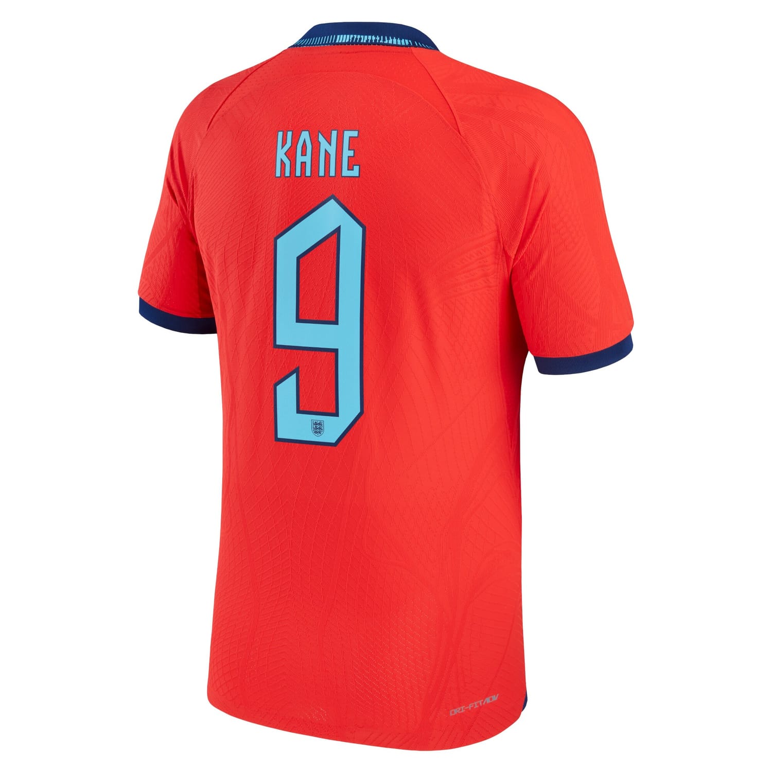 England National Team Away Authentic Jersey Shirt Red 2022-23 player Harry Kane printing for Men