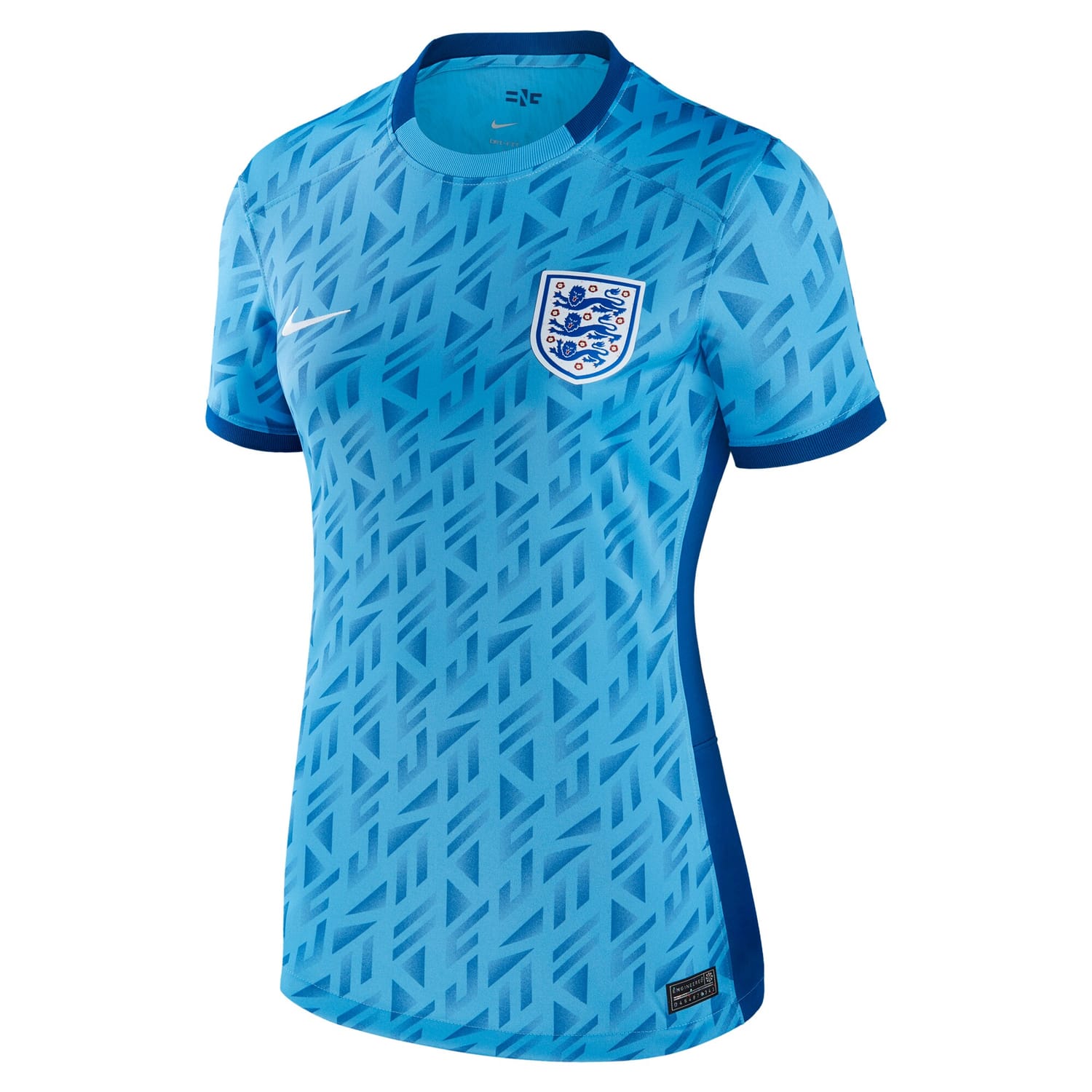 England National Team Away Jersey Shirt Light Blue 2023 for Women