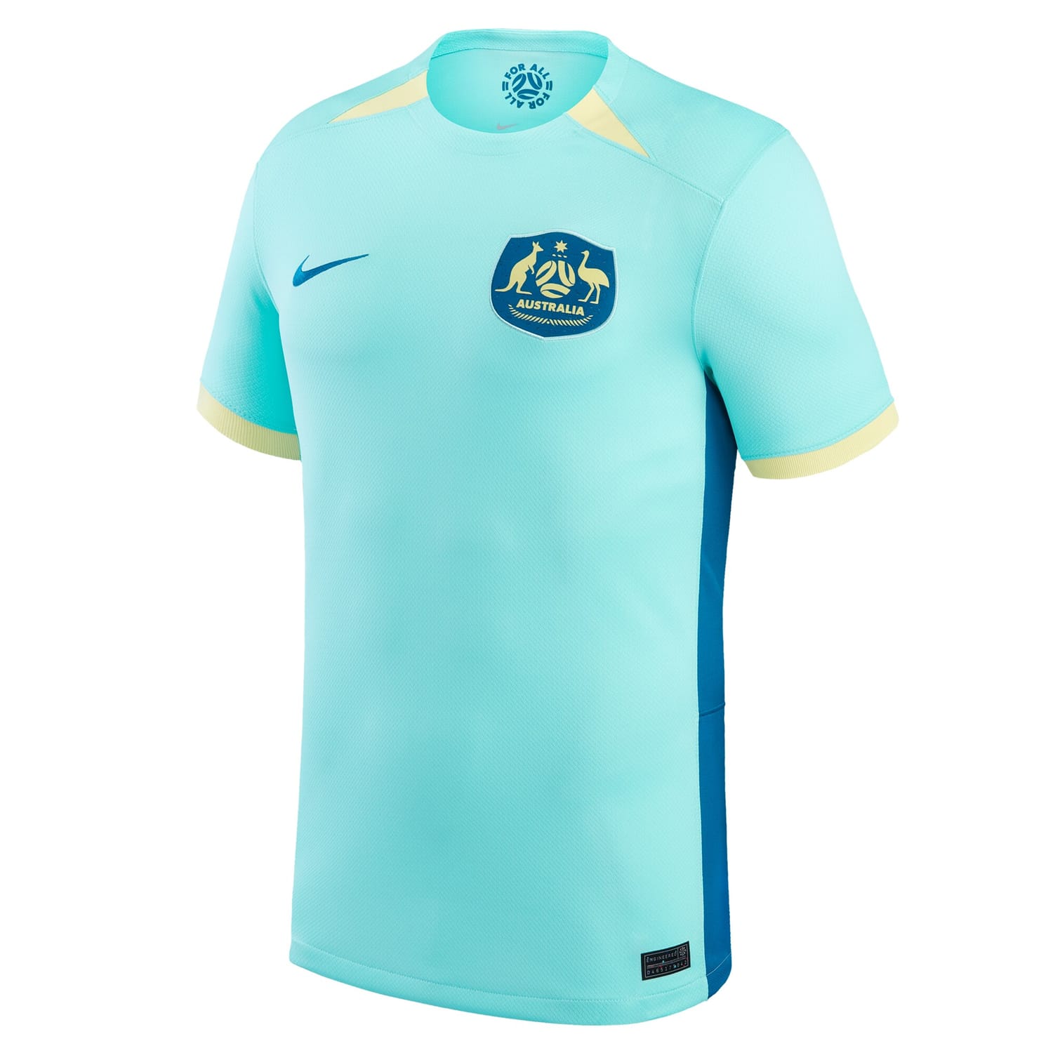 Australia National Team Away Jersey Shirt Turquoise 2023 for Men