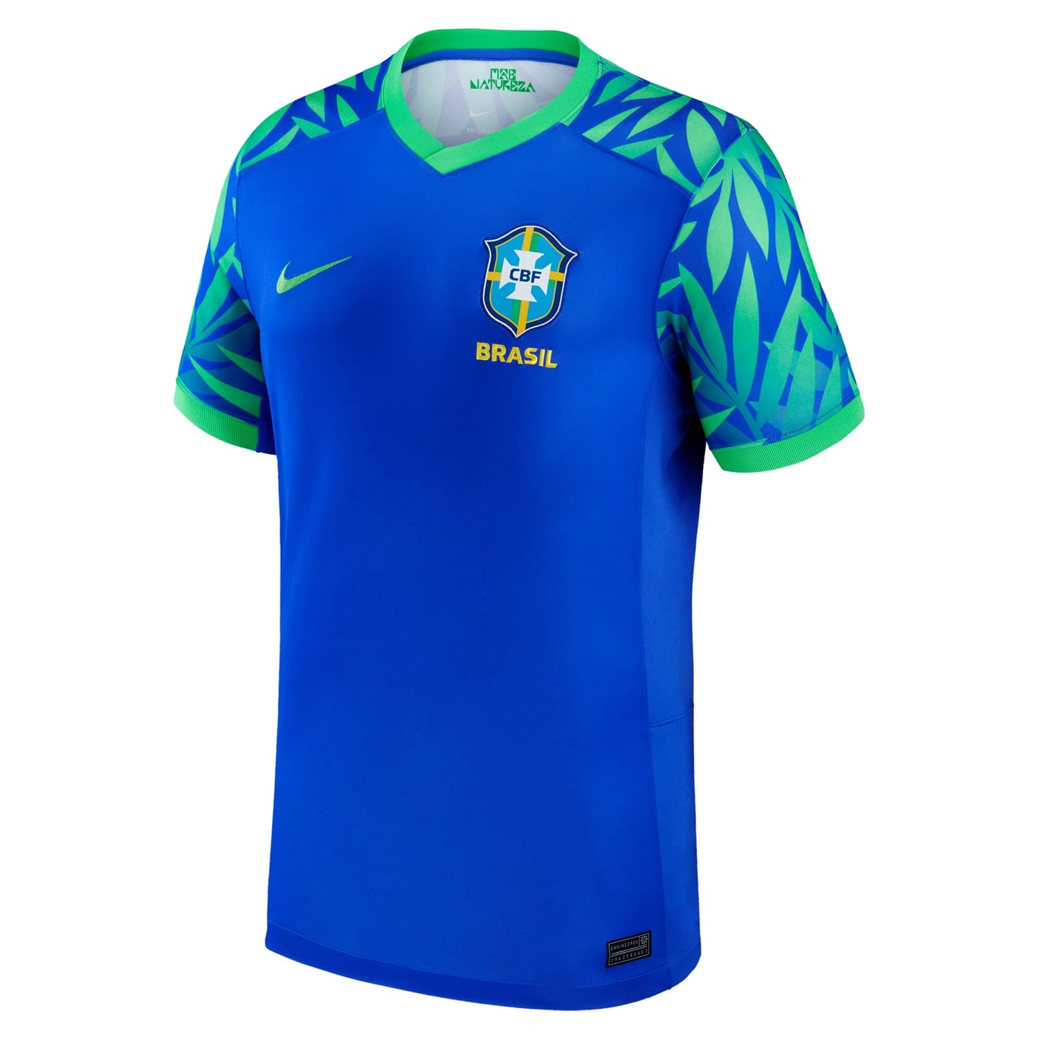 Brazil National Team Away Jersey Shirt Blue 2023 for Men