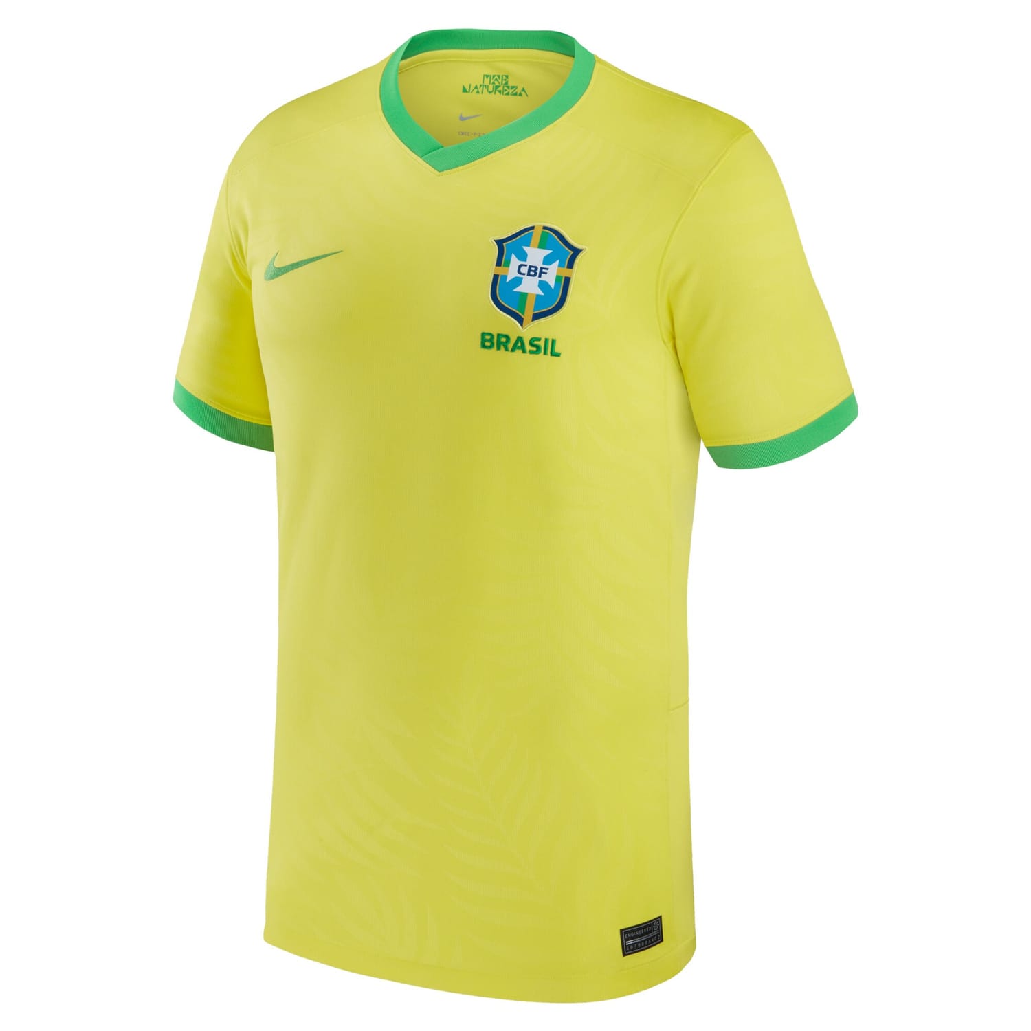 Brazil National Team Home Jersey Shirt Yellow 2023-24 for Men