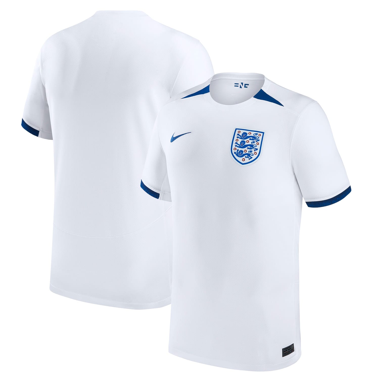 England National Team Home Jersey Shirt White 2023 for Men