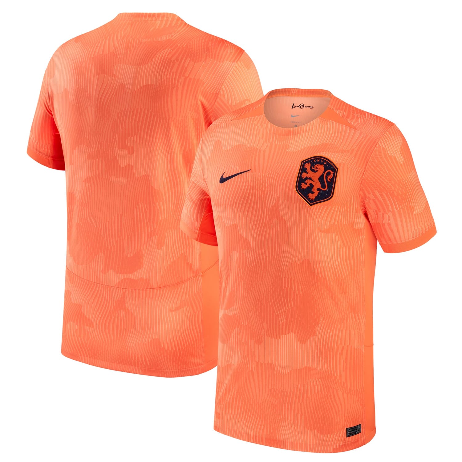 Netherlands Women's National Team Home Jersey Shirt Orange 2023 for Men