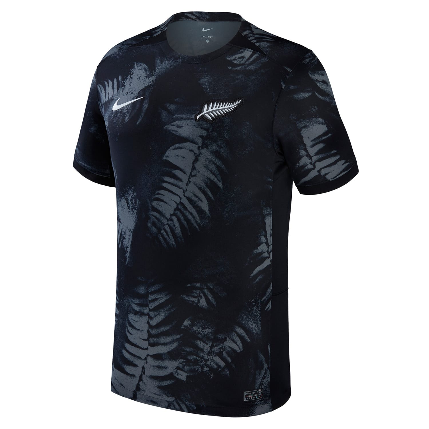 New Zealand National Team Home Jersey Shirt Black 2023 for Men