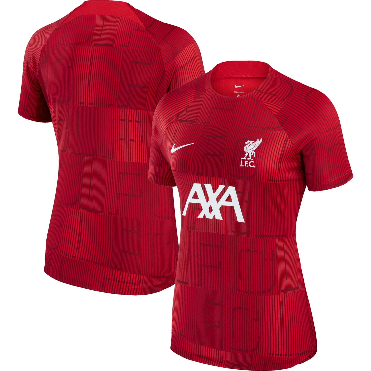 Premier League Liverpool Pre-Match Jersey Shirt Red 2023 for Women