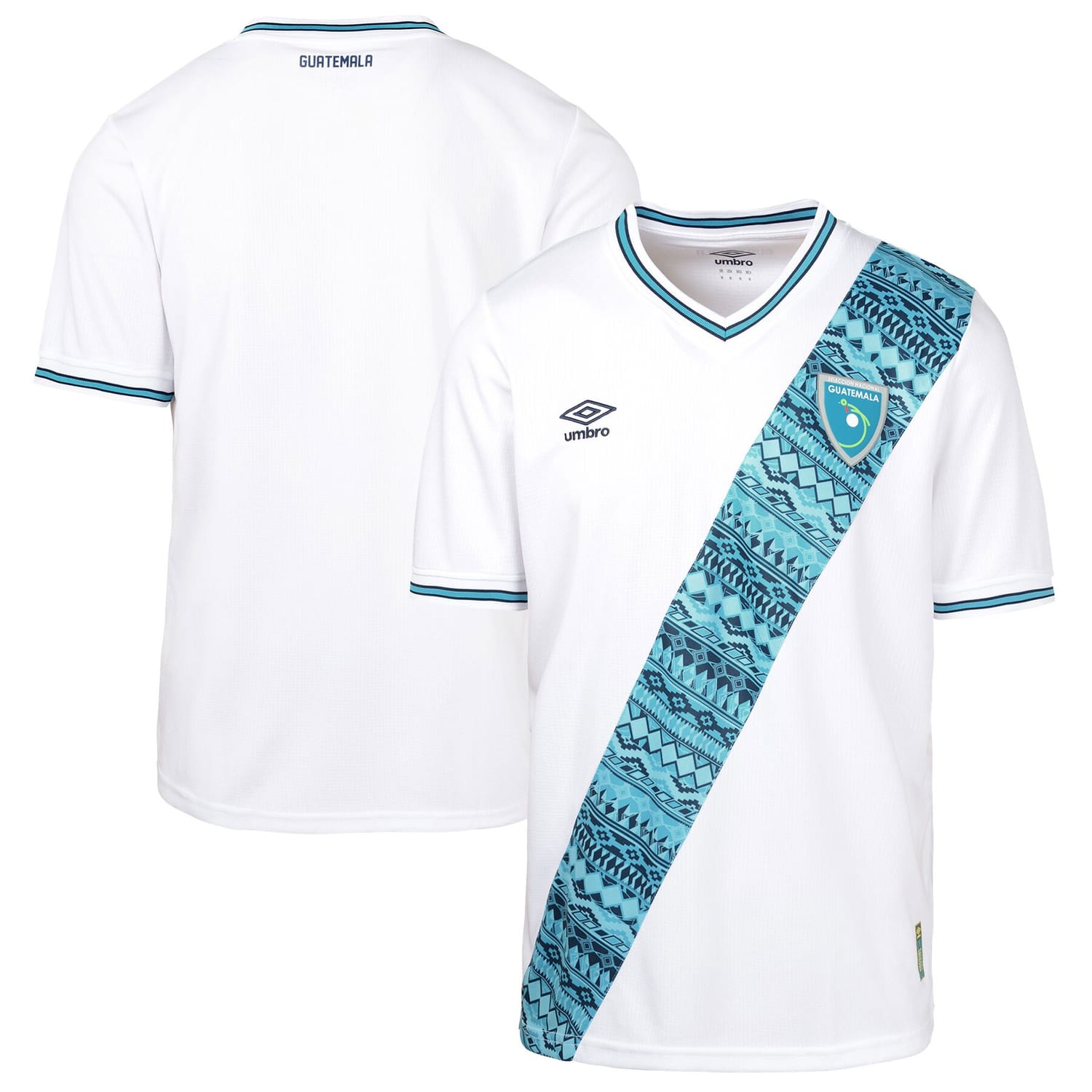 Guatemala National Team Home Jersey Shirt White 2023 for Men