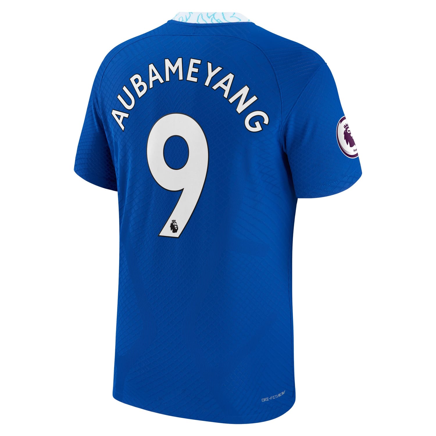 Premier League Chelsea Home Authentic Jersey Shirt Blue 2022-23 player Pierre-Emerick Aubameyang printing for Men