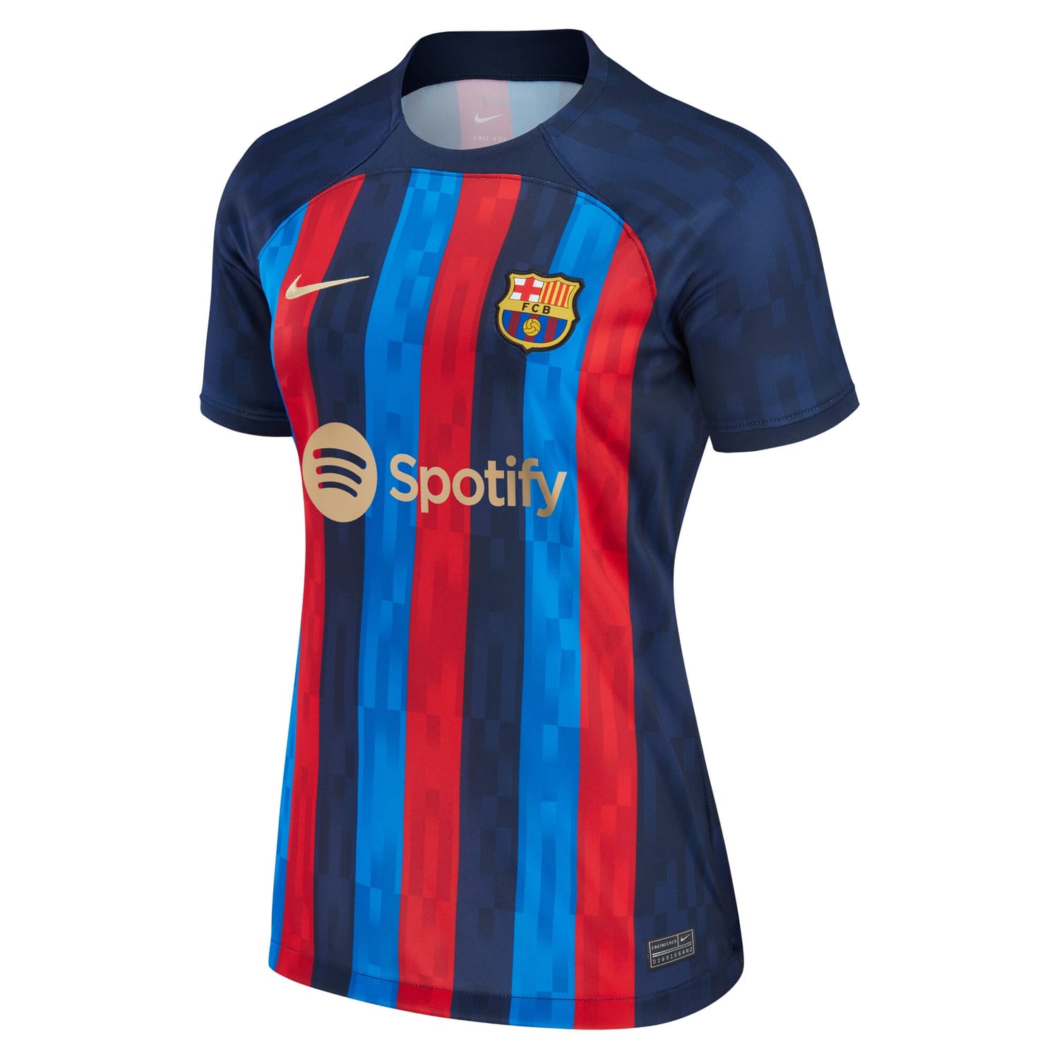 La Liga Barcelona Home Jersey Shirt Blue 2022-23 player Ansu Fati printing for Women