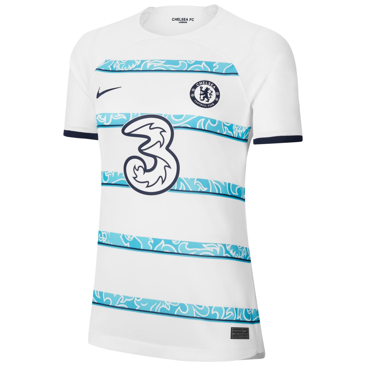 Premier League Chelsea Home Jersey Shirt White 2022-23 player Pierre-Emerick Aubameyang printing for Women