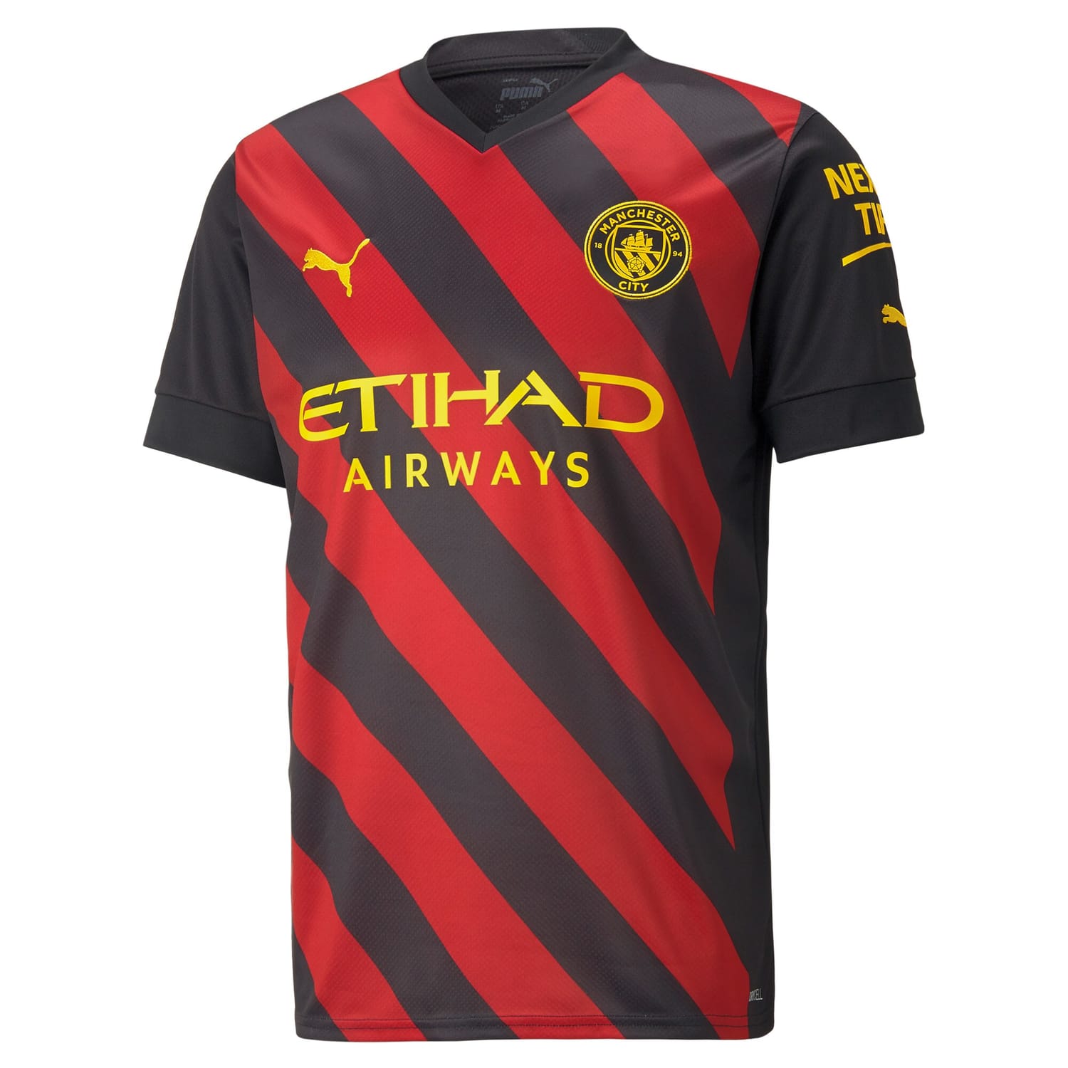 Premier League Manchester City Away Jersey Shirt Black 2022-23 player Bernardo Silva printing for Men