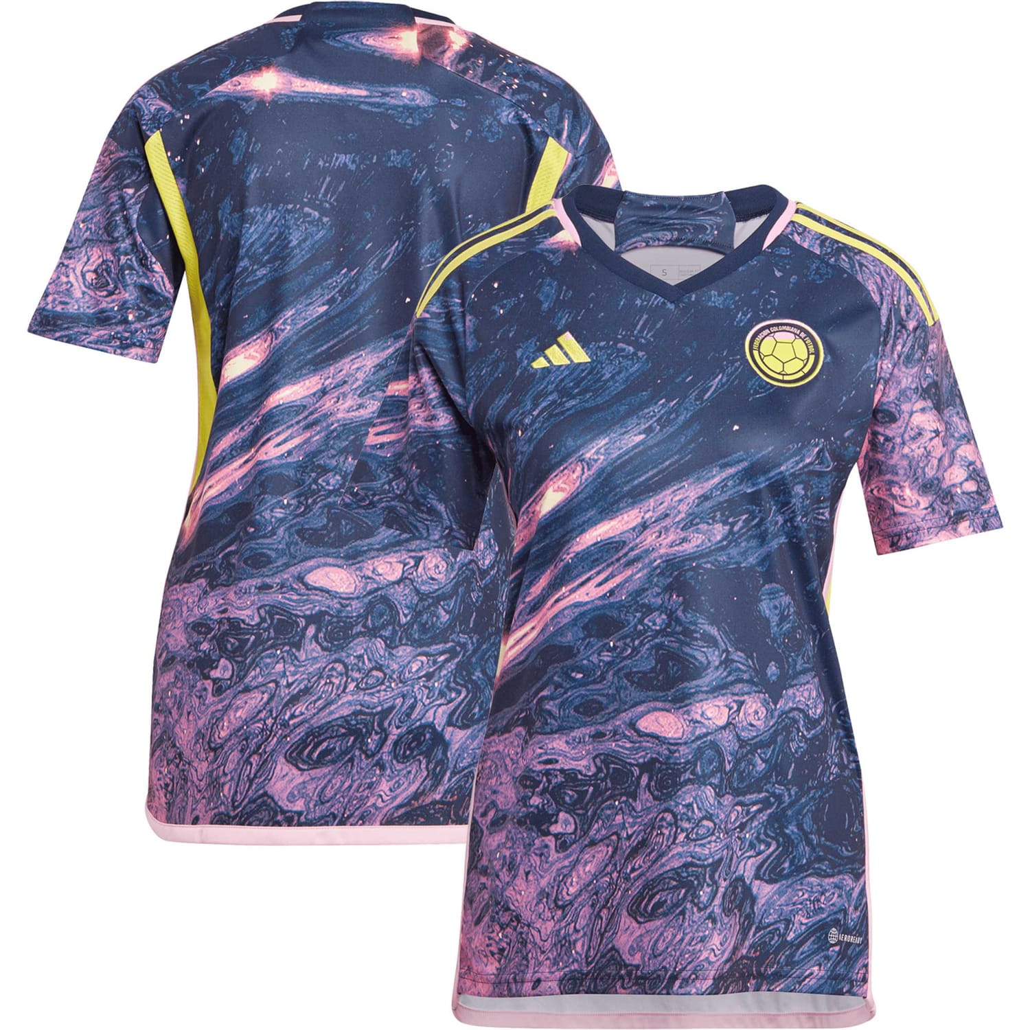 Colombia National Team Away Jersey Shirt Black 2023 for Women