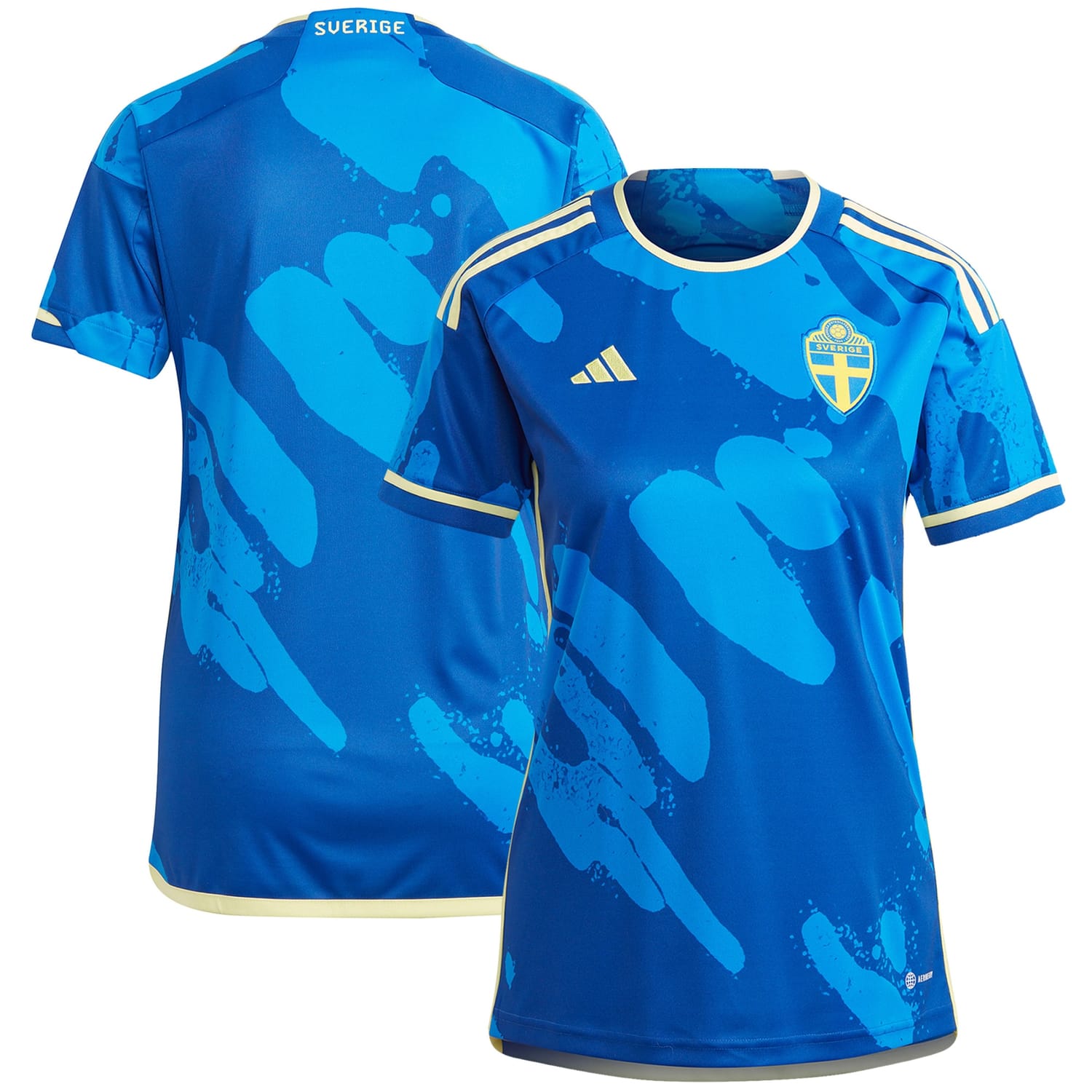 Sweden National Team Away Jersey Shirt Royal 2023 for Women