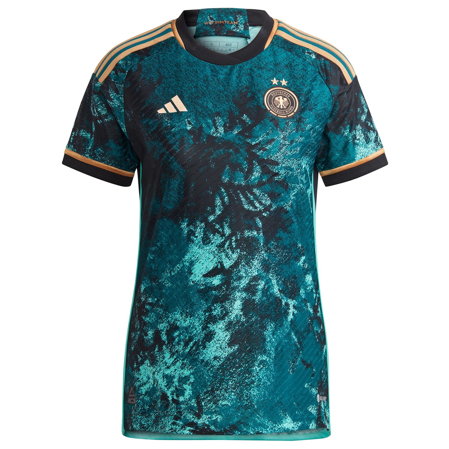 Germany National Team Away Jersey Shirt Teal 2023 for Women