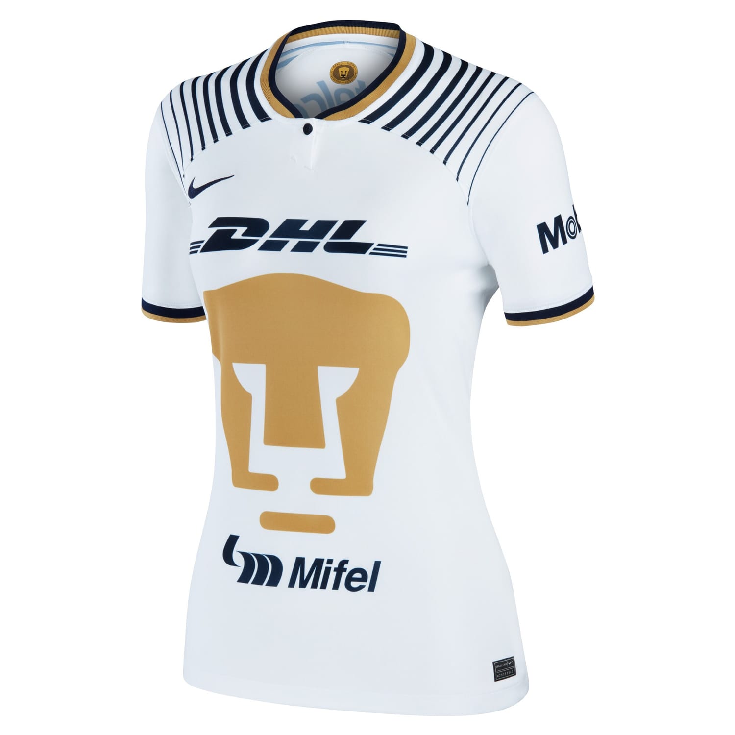 Liga MX Pumas Home Jersey Shirt White 2022-23 for Women