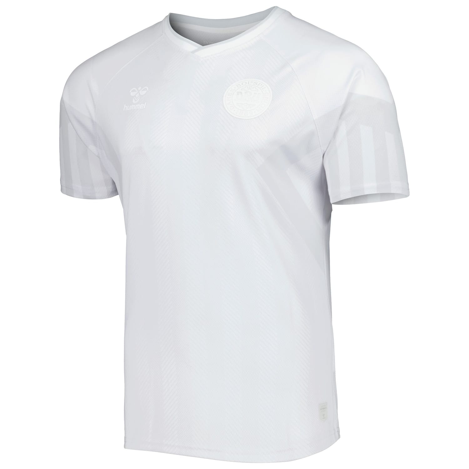 Denmark National Team Away Jersey Shirt White 2022-23 for Men