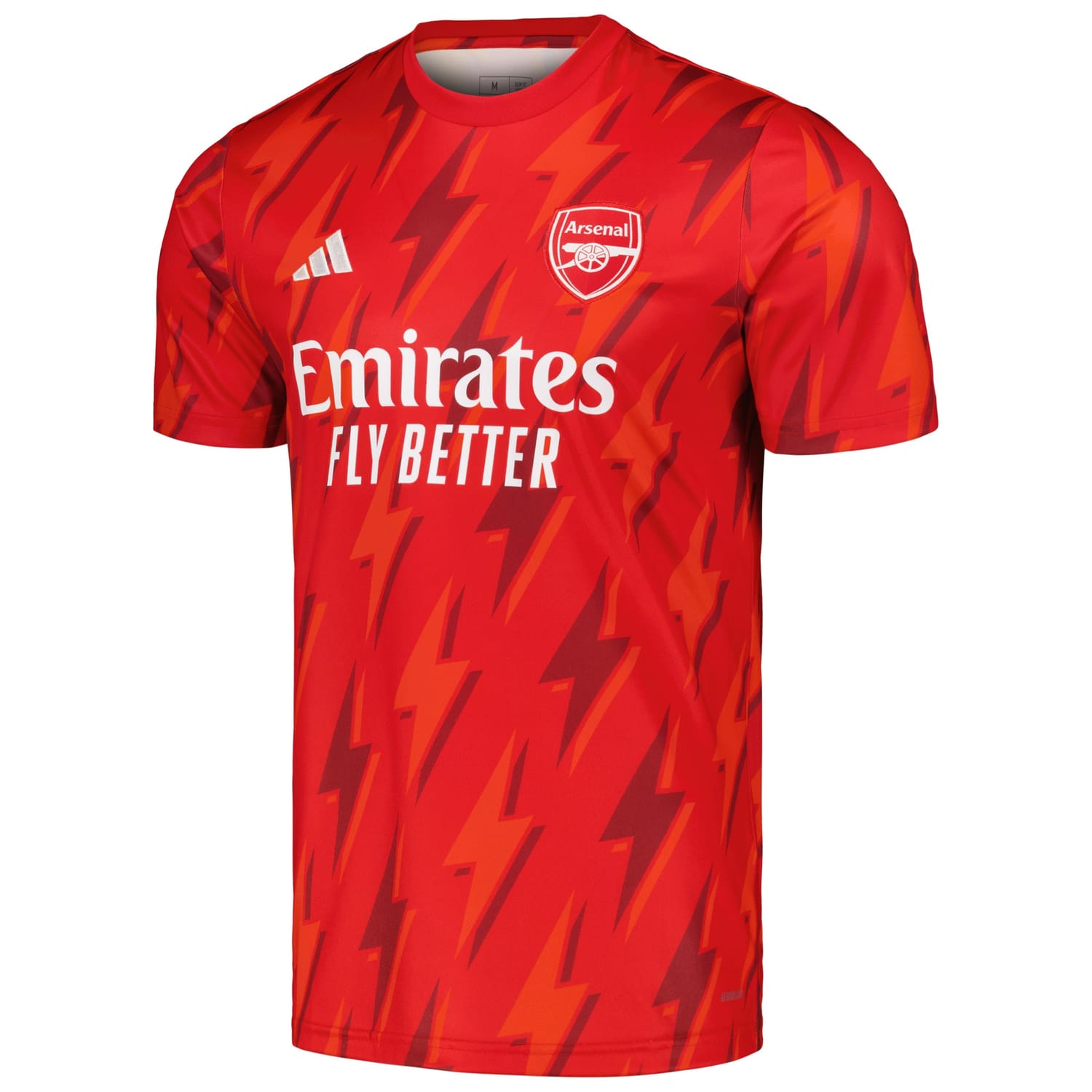 Premier League Arsenal Pre-Match Jersey Shirt Red 2023-24 for Men