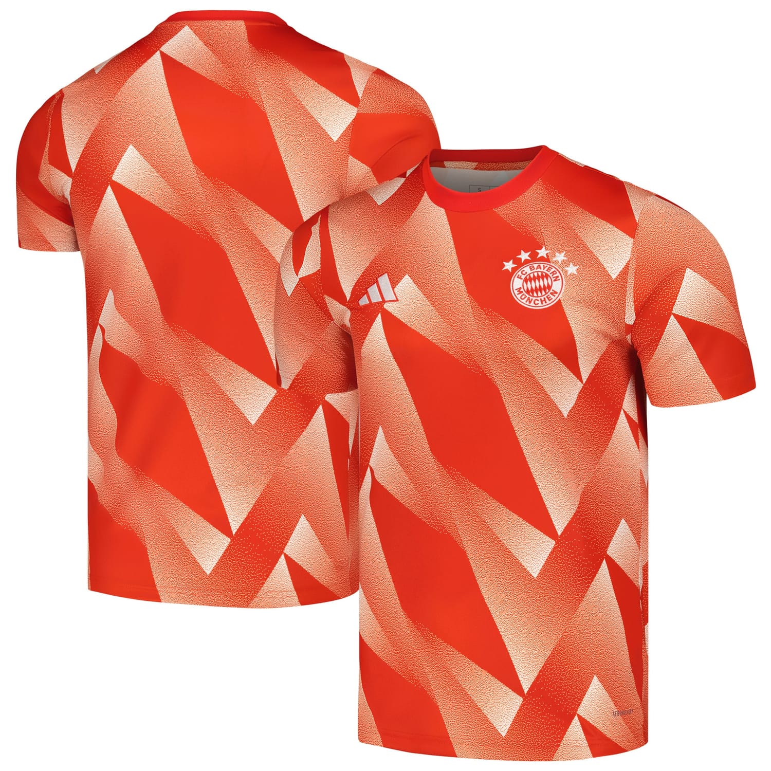 Bundesliga Bayern Munich Pre-Match Jersey Shirt Red 2023-24 for Men