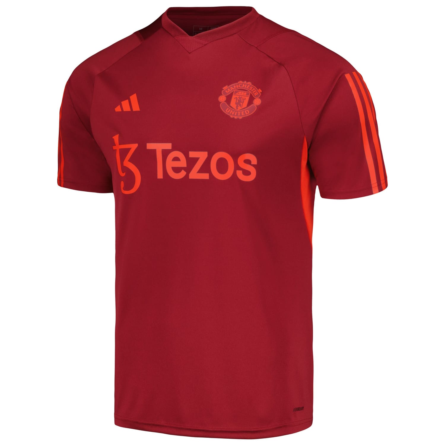 Premier League Manchester United Training Jersey Shirt Burgundy 2023-24 for Men