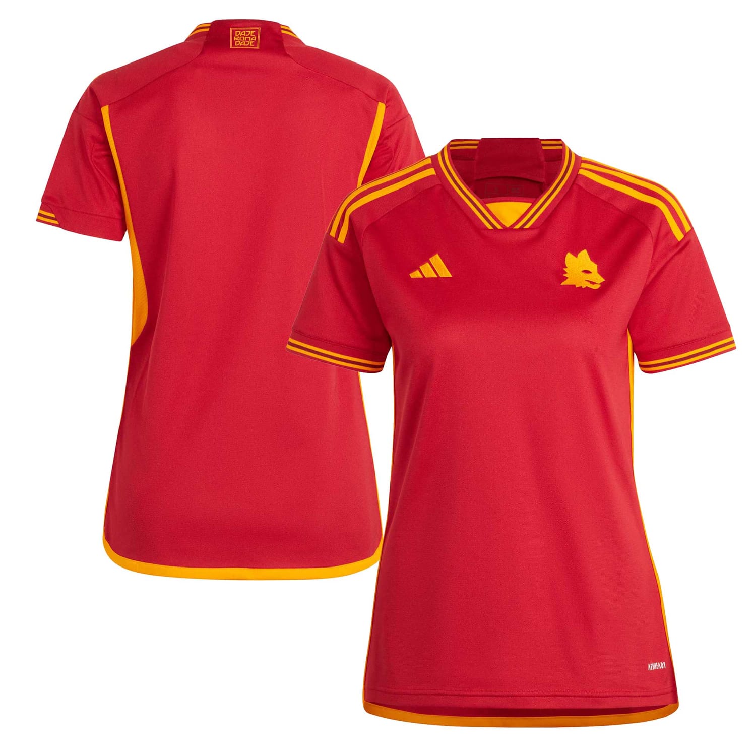 Serie A AS Roma Home Jersey Shirt Red 2023-24 for Women