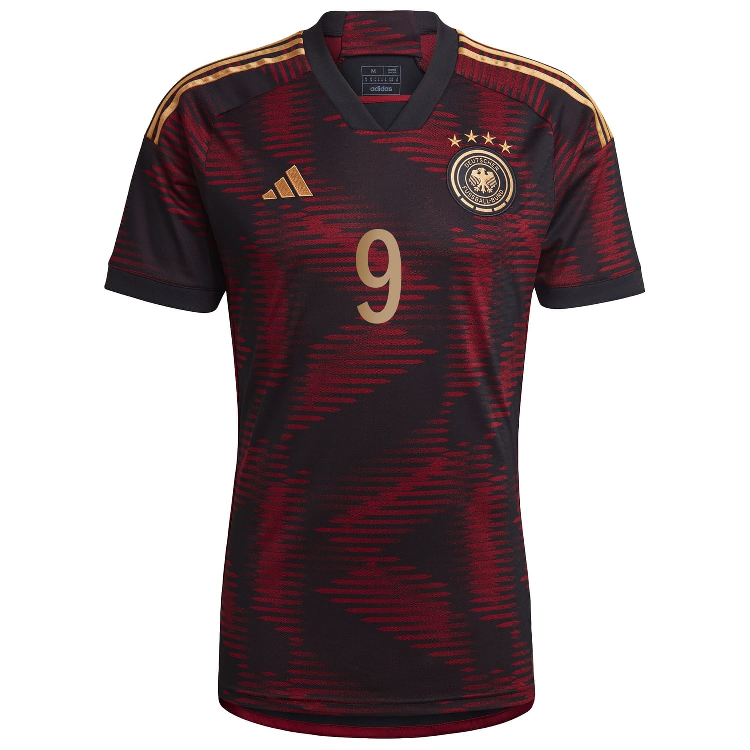 Germany National Team Away Jersey Shirt Black 2022-23 player Timo Werner printing for Men