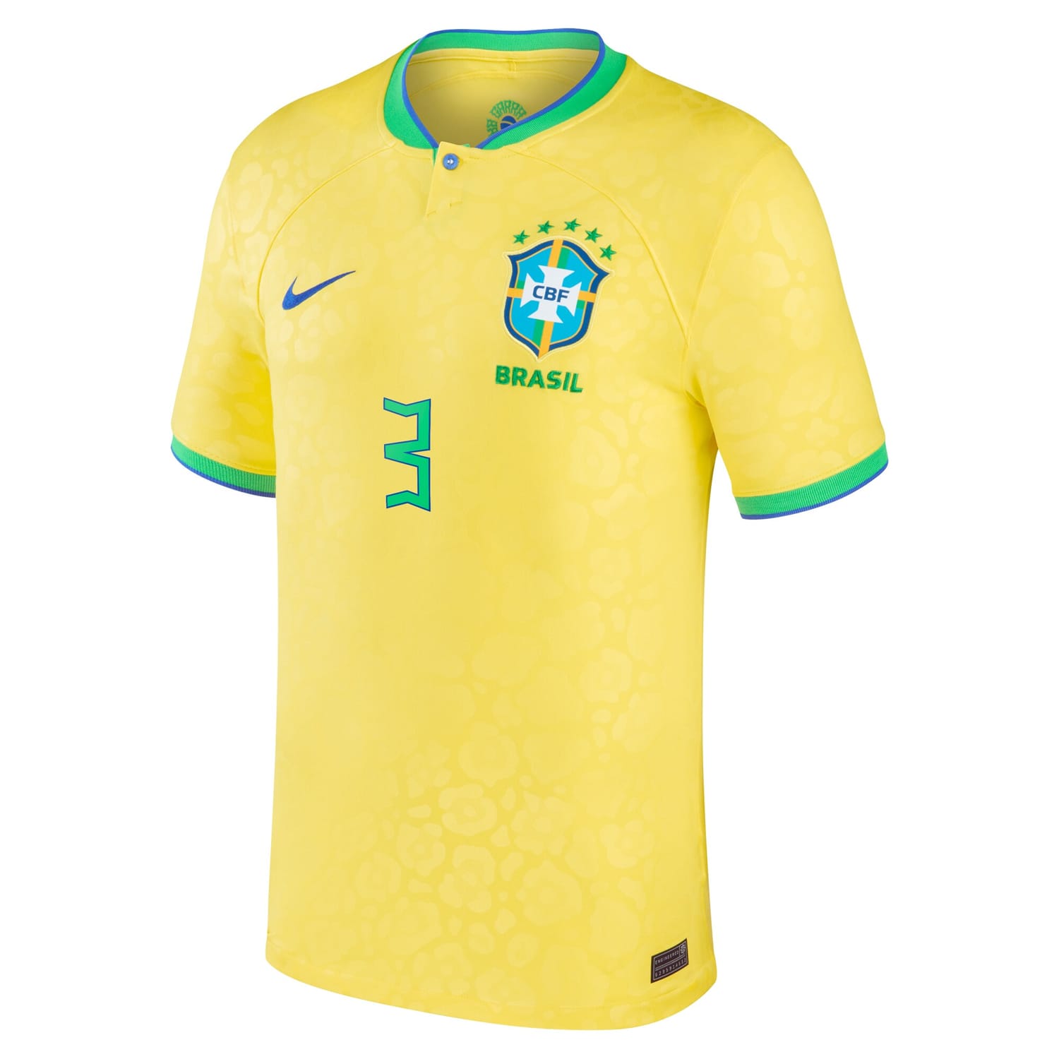 Brazil National Team Home Jersey Shirt Yellow 2022-23 player Thiago Silva printing for Men