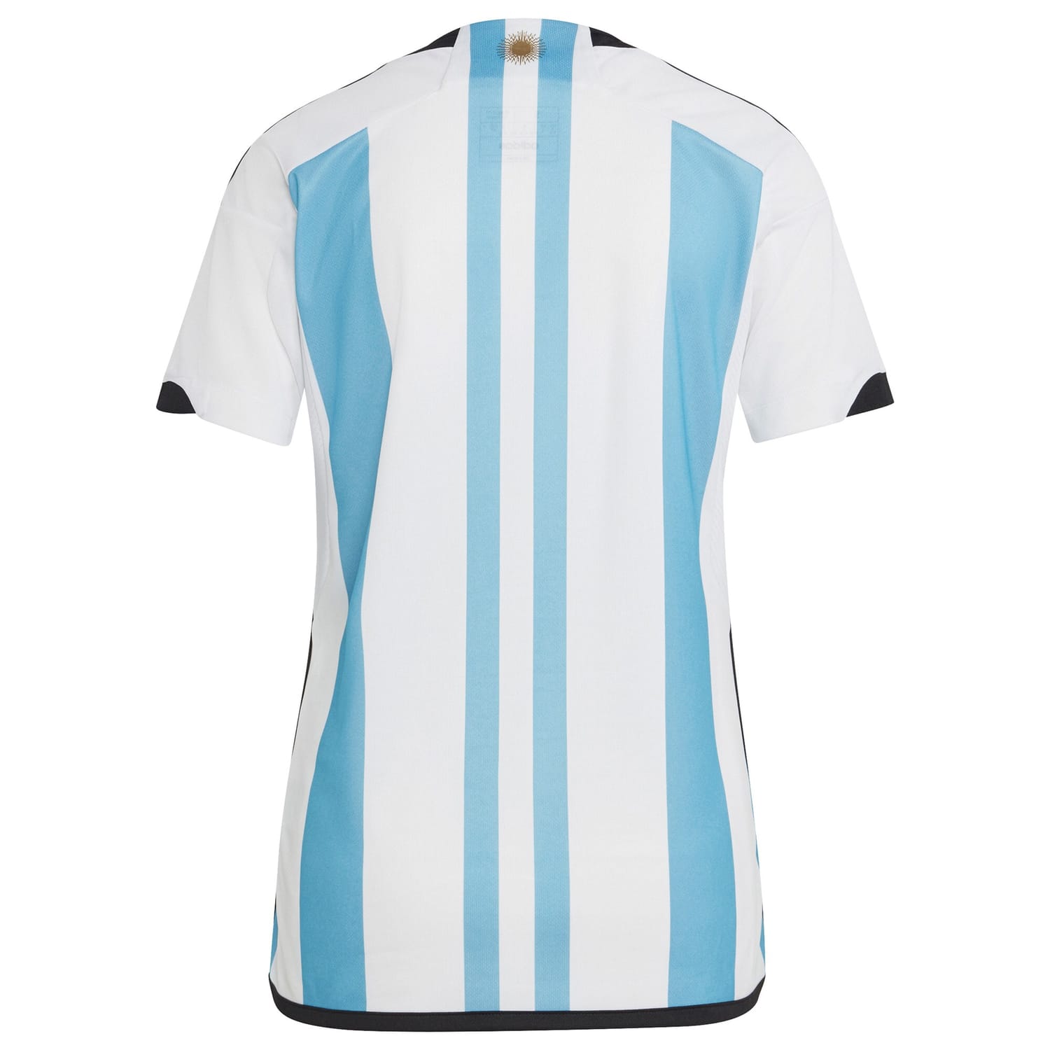 Champions Argentina National Team Home Winners Jersey Shirt White/Light Blue 2022 for Women