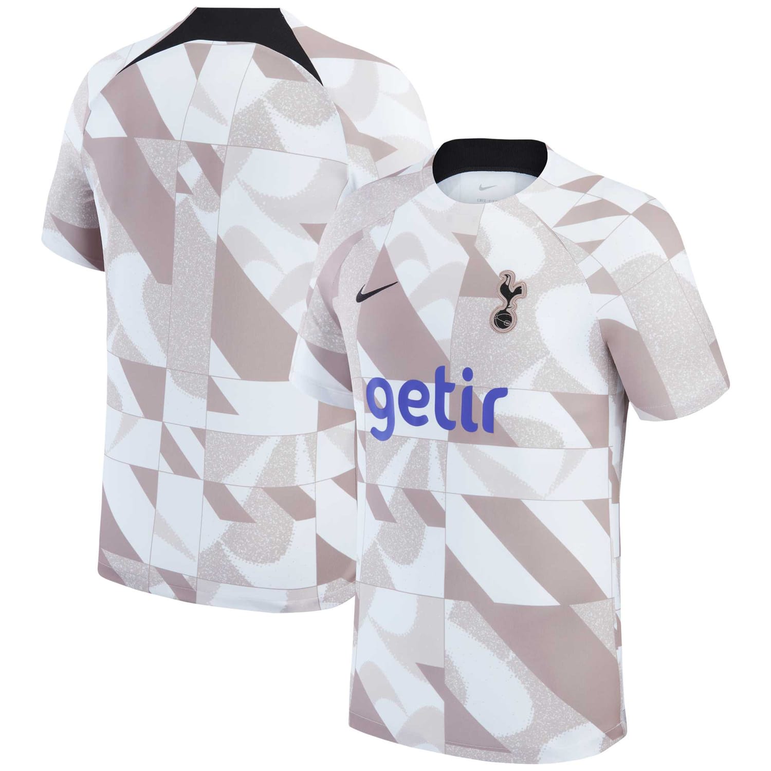 Premier League Tottenham Hotspur Pre-Match Pro Jersey Shirt White 2023-24 for Men