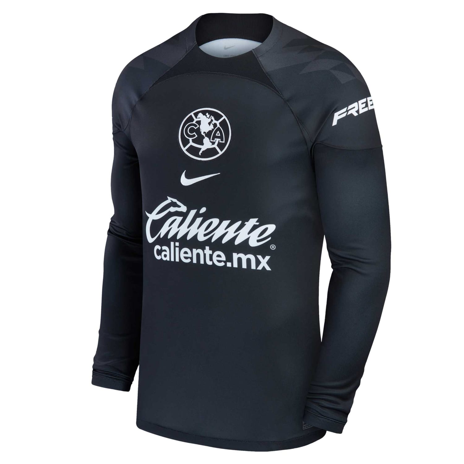 Liga MX Club America Goalkeeper Jersey Shirt Black 2023-24 for Men