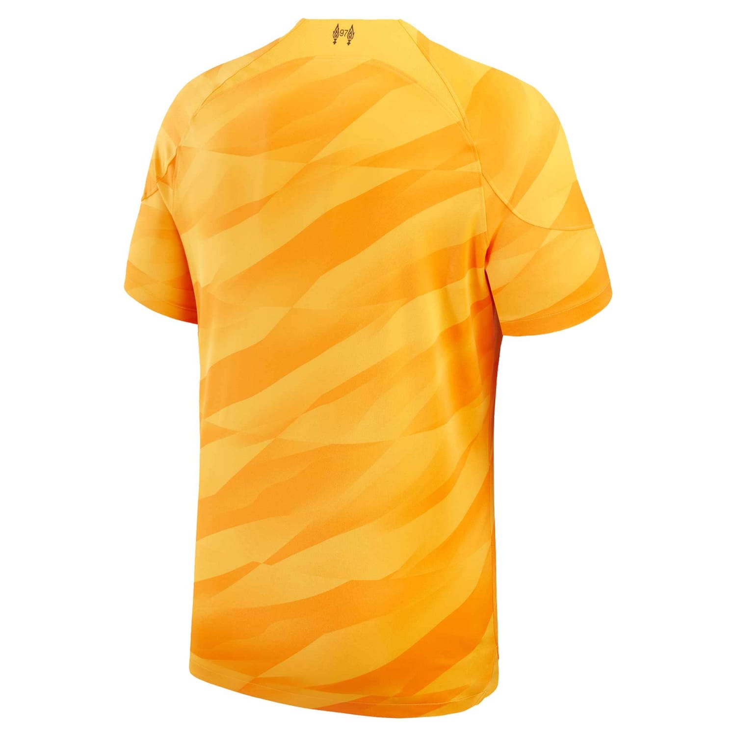 Premier League Liverpool Goalkeeper Jersey Shirt Yellow/Orange 2023-24 for Men