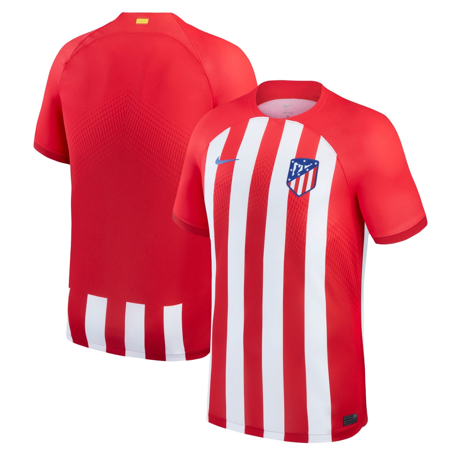 La Liga Atletico de Madrid Home Jersey Shirt Red 2023-24 for Men