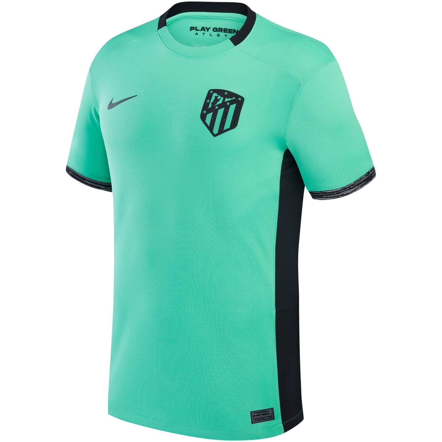 La Liga Atletico de Madrid Third Jersey Shirt Green 2023-24 for Men
