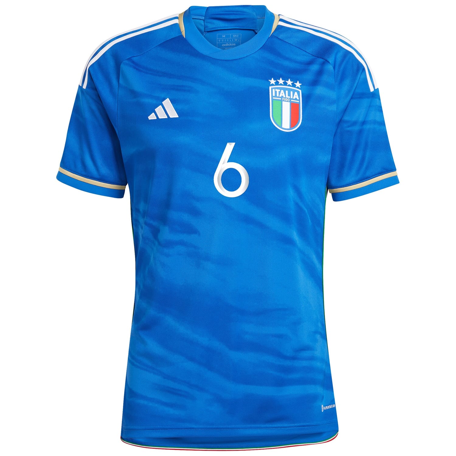 Italy National Team Home Jersey Shirt Blue 2023-24 player Marco Verratti printing for Men