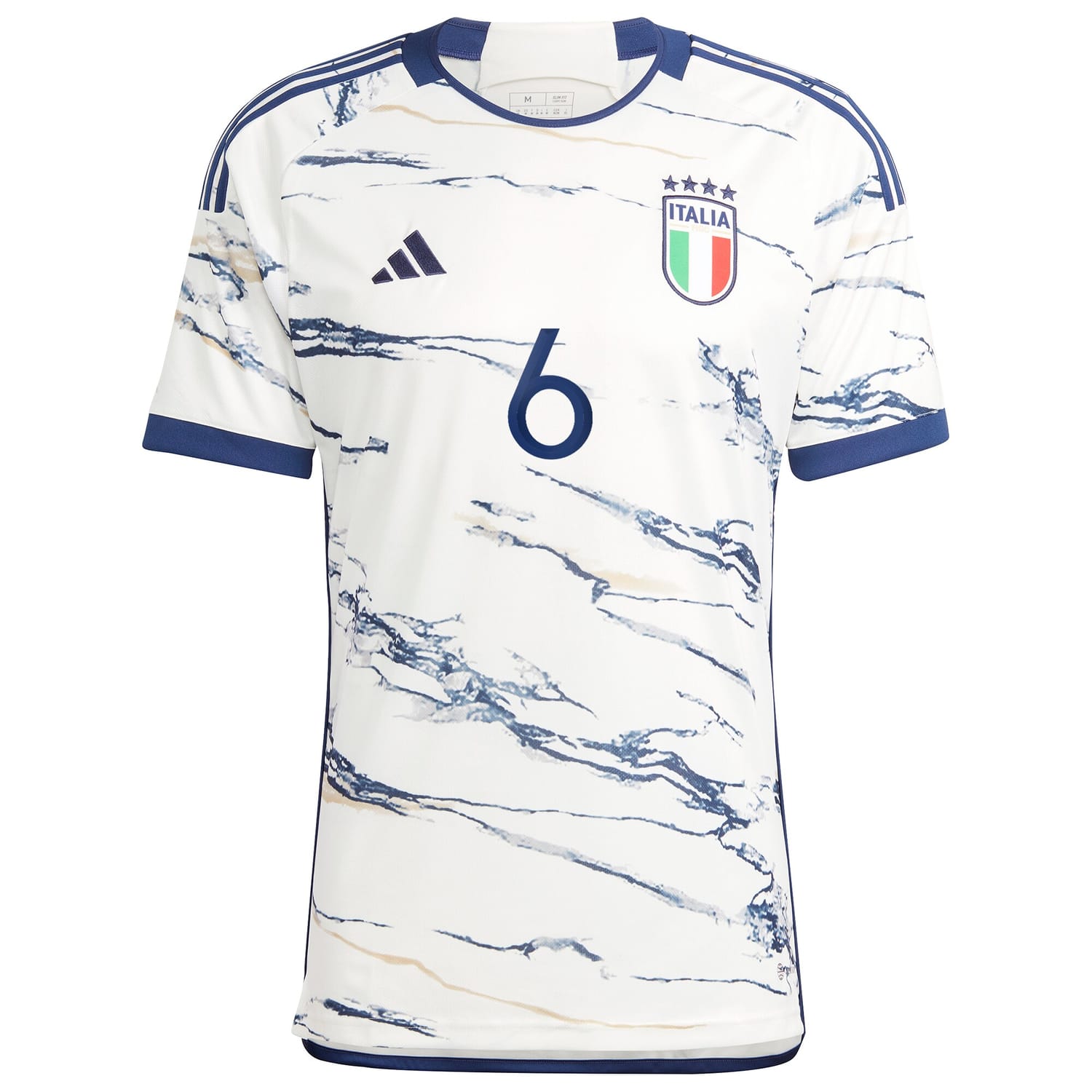 Italy National Team Away Jersey Shirt White 2023-24 player Marco Verratti printing for Men